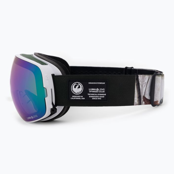 Dragon X2S síszemüveg fehér/fekete 40455-160 5