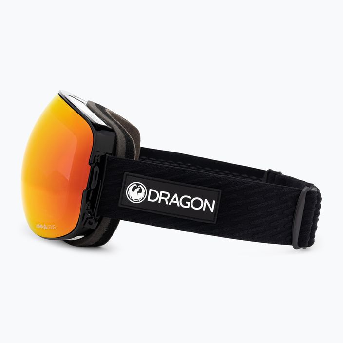 DRAGON X2 icon piros/lumalens piros ion/rózsaszín síszemüveg 5