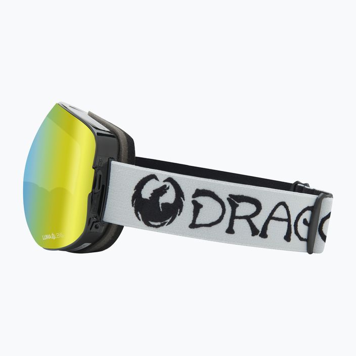 DRAGON X2 klasszikus szürke/lumalens gold ion/amber síszemüveg 9