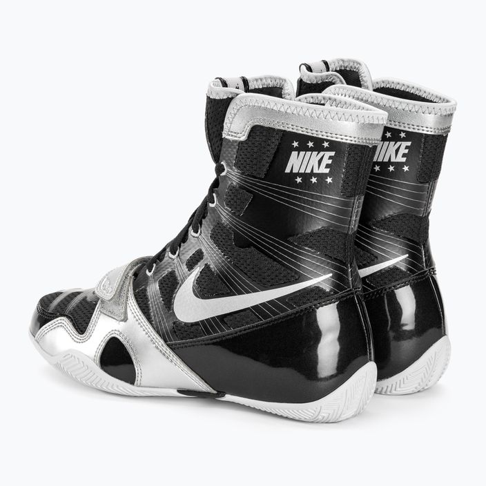 Nike Hyperko MP bokszcipő fekete/tükröző ezüst 3