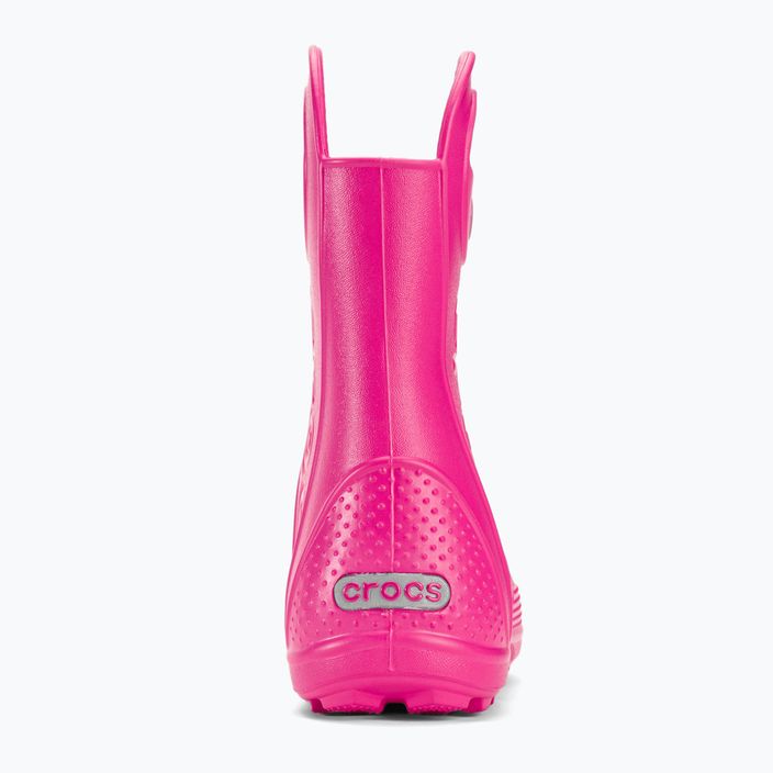 Gyermek gumicsizma Crocs Handle Rain Boot Kids candy pink 7