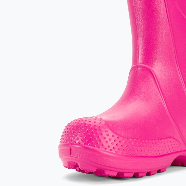 Gyermek gumicsizma Crocs Handle Rain Boot Kids candy pink 8