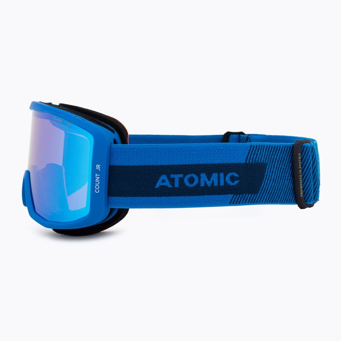 Atomic Count JR gyermek síszemüveg hengeres kék/kék 4
