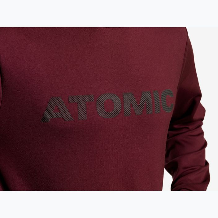 férfi melegítőfelső Atomic Alps Sweater maroon 2