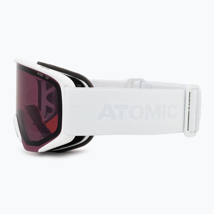 Atomic Savor fehér/rózsaszín síszemüveg 4