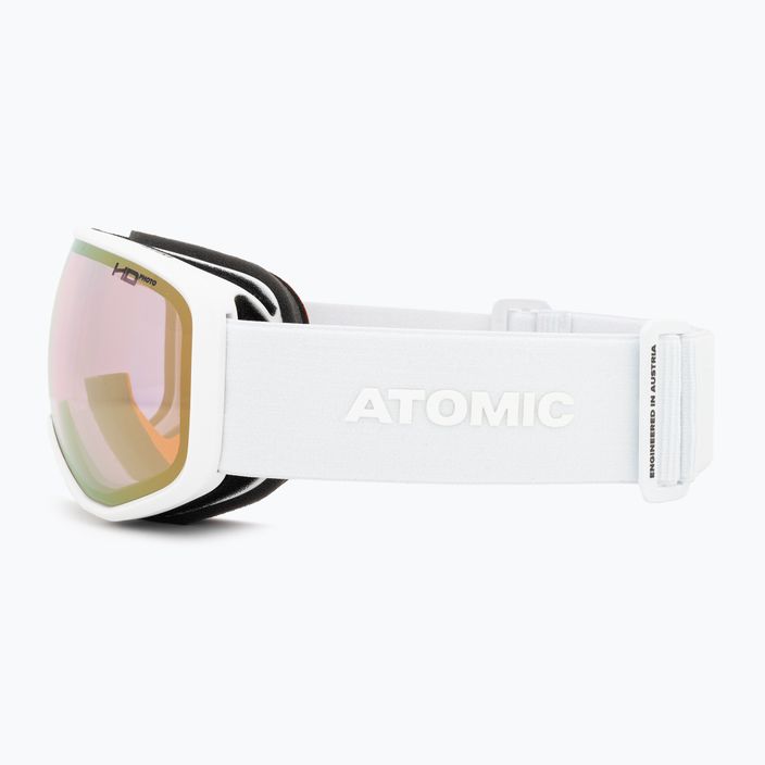 Atomic Revent HD Photo fehér/borostyán arany síszemüveg 4