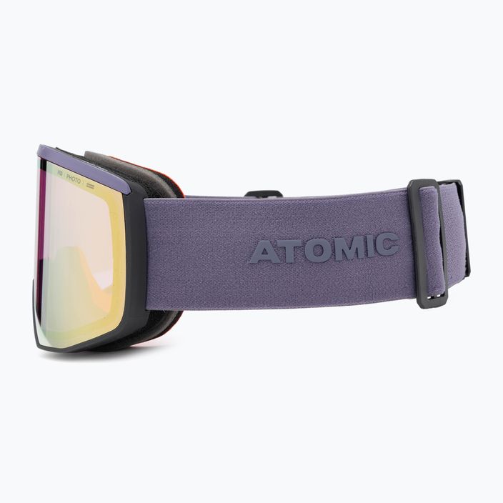 Síszemüveg Atomic Four Pro HD Photo dark purple/amber gold 5