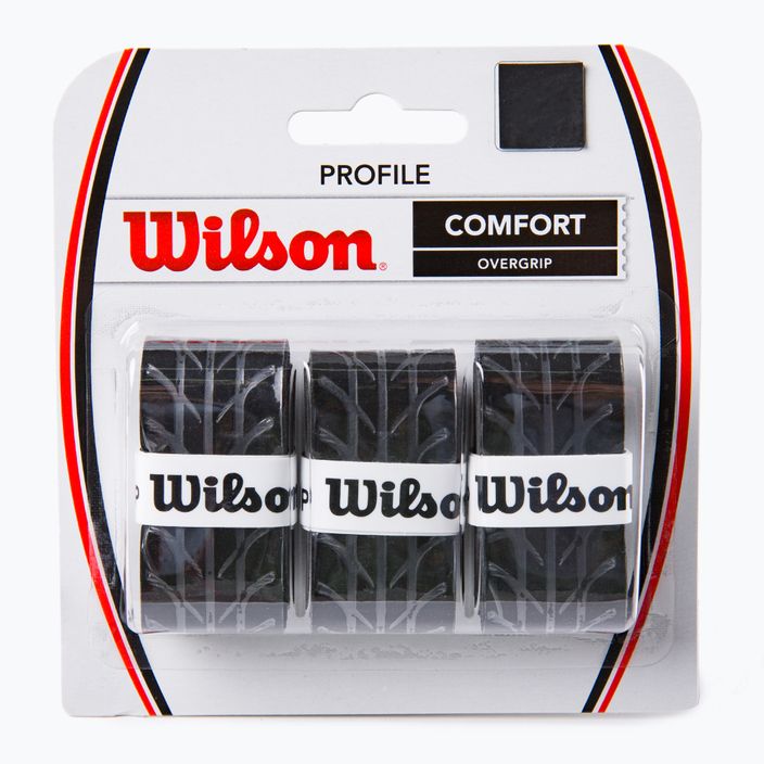 Wilson Profile Tennis Overgrip fekete WRZ4025BK+