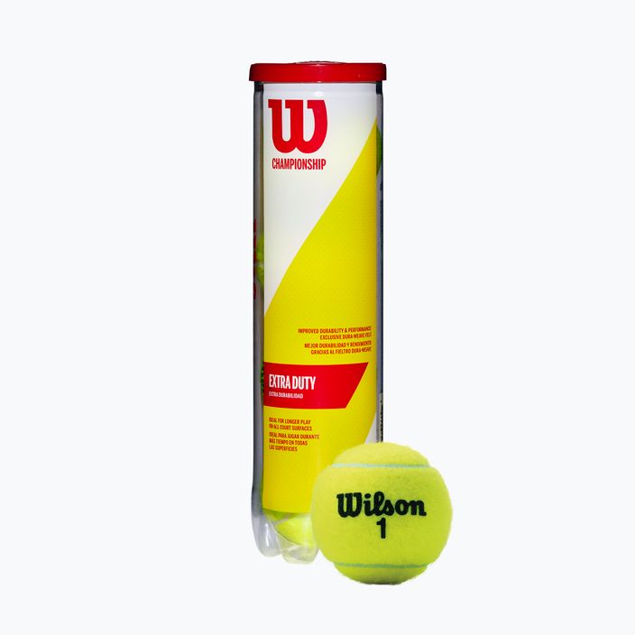 Wilson Champ Xd Tball teniszlabda 4 db sárga WRT110000