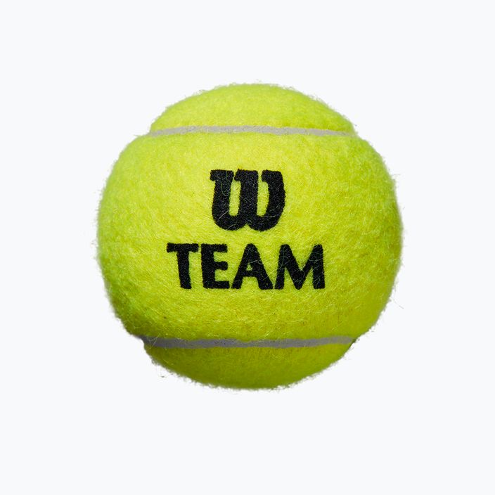 Wilson Team gyakorló teniszlabdák 4 db sárga WRT111900 2