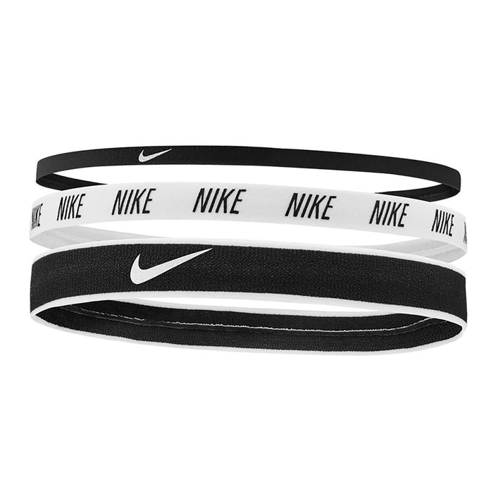 fejpántok  Nike Tidth 3 db black/white/black 2
