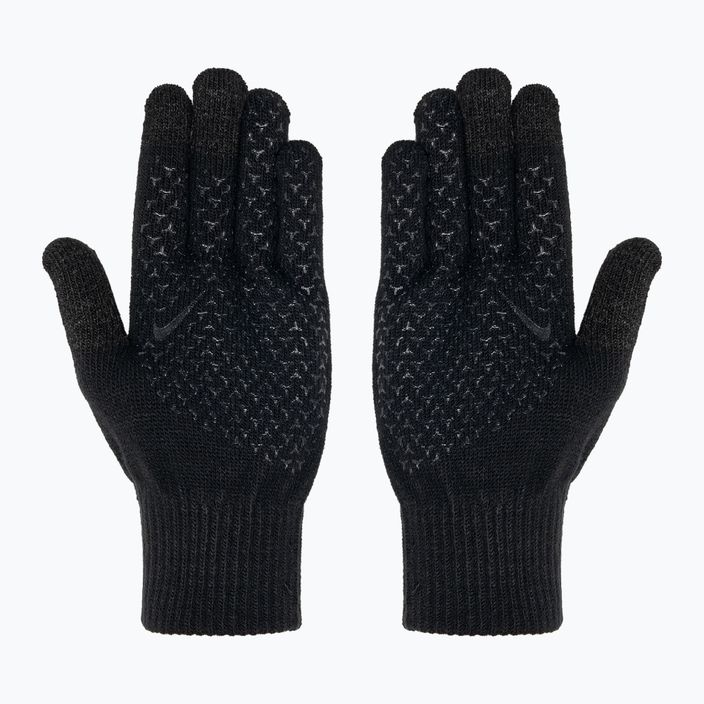 Nike Knit Tech és Grip TG 2.0 téli kesztyű fekete/fekete/fehér 2