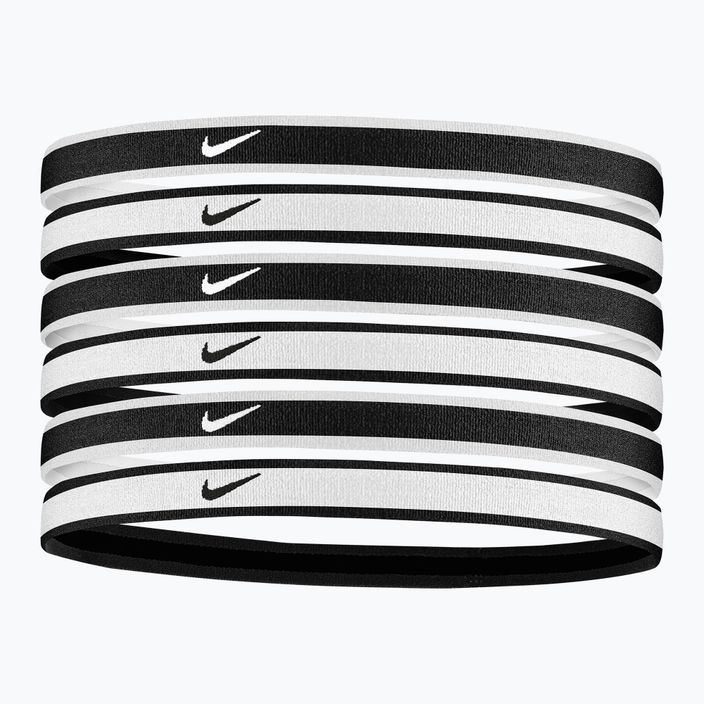 Nike Tipped Swoosh Sport 2.0 fejpánt 6 db fekete és fehér N1002021-176