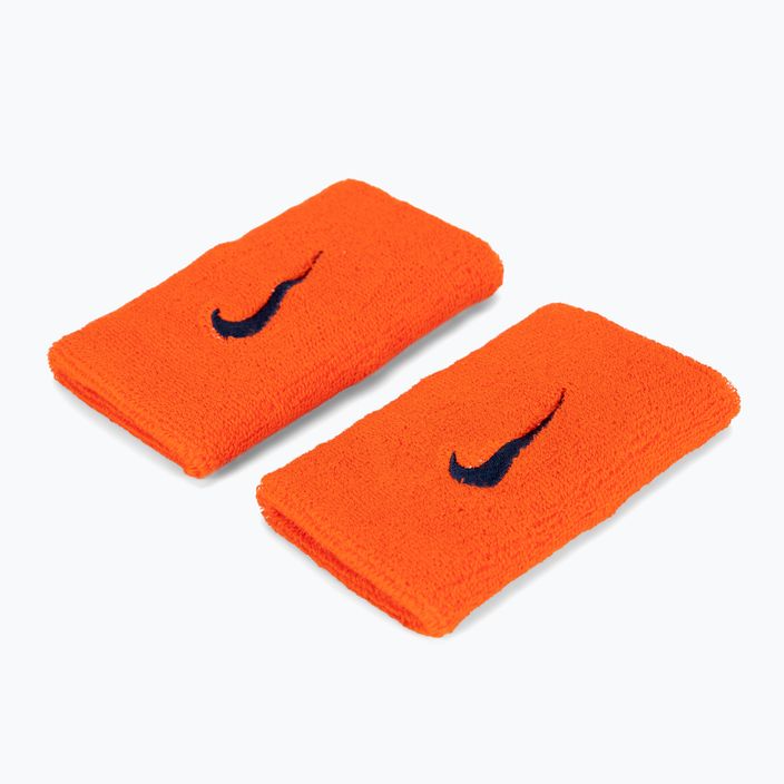 Nike Swoosh dupla széles csuklópánt 2 db narancssárga N0001586-804