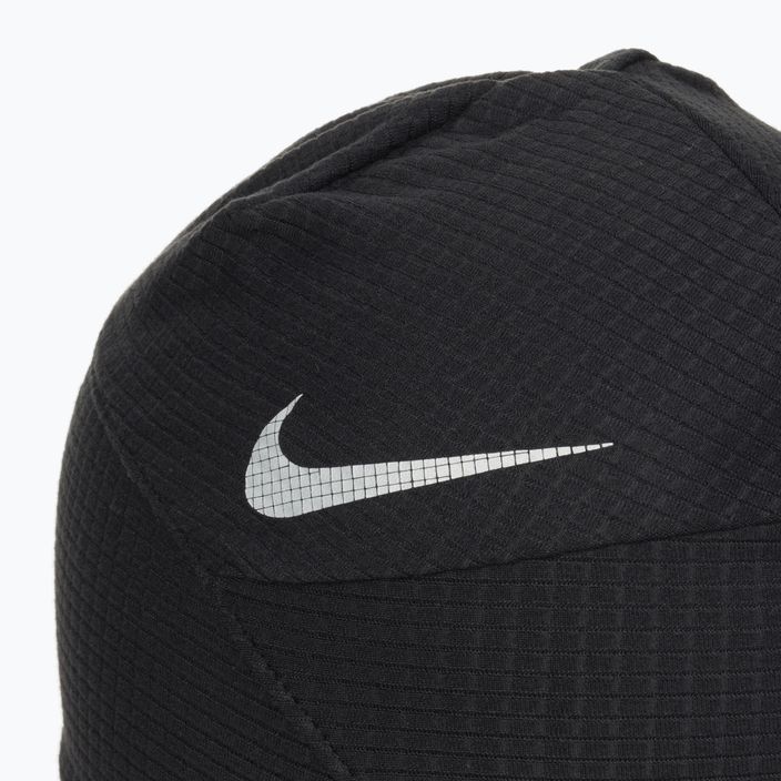 Férfi Nike Essential Running sapka + kesztyű szett fekete/fekete/ezüst 9