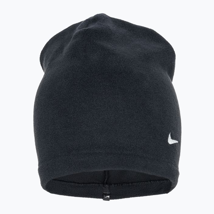 Férfi Nike Fleece sapka + kesztyű szett fekete/fekete/ezüst 3