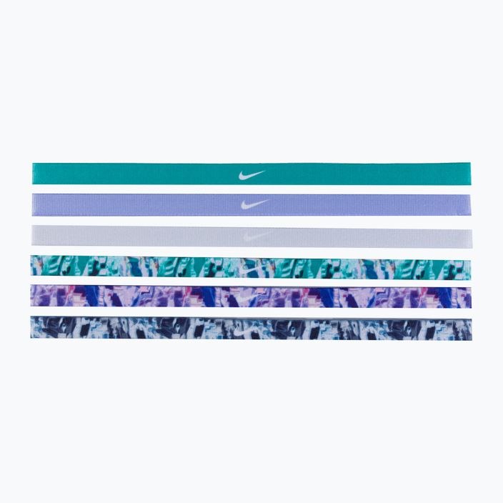 Nike fejpántok nyomtatott 6 db zöld/lila N0002545-322 2