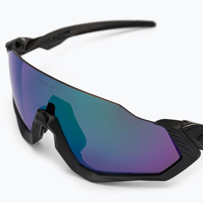 Oakley Flight Jacket kerékpáros szemüveg fekete-ibolya 0OO9401 3