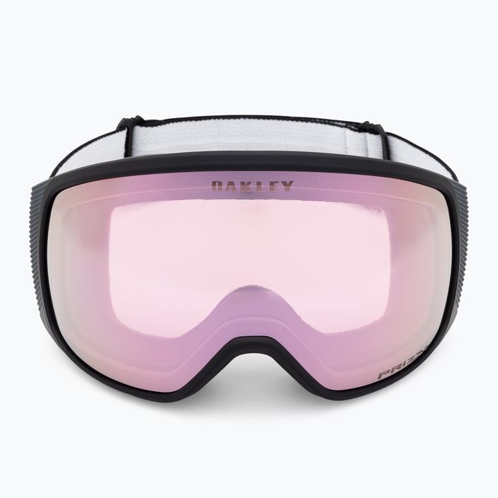 Oakley Flight Tracker matt fekete/prizm snow hi rózsaszín síszemüveg 2