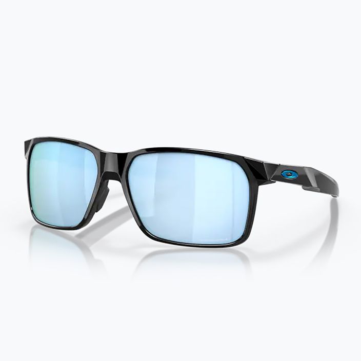 Oakley Portal X napszemüveg polírozott fekete/prizm mély víz polarizált 6