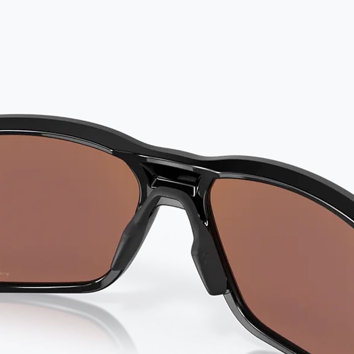 Oakley Portal X napszemüveg polírozott fekete/prizm mély víz polarizált 12