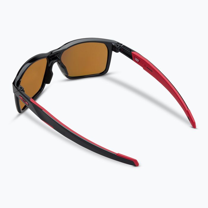 Oakley Portal X polírozott fekete/prizm rubin polarizált napszemüveg 2