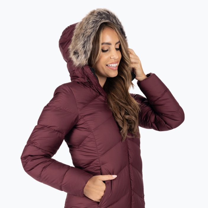 Marmot női pehelykabát Montreaux kabát bordó 78090 4