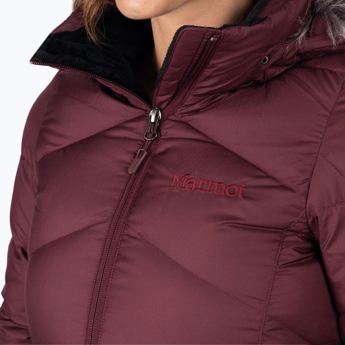 Marmot női pehelykabát Montreaux kabát bordó 78090 6