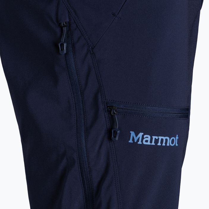 Női szoftshell nadrág Marmot Pro Tour kék 86020-2975 3