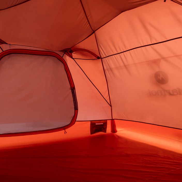 Kemping sátor 4 fő részére Marmot Vapor 4P narancssárga 7450 6