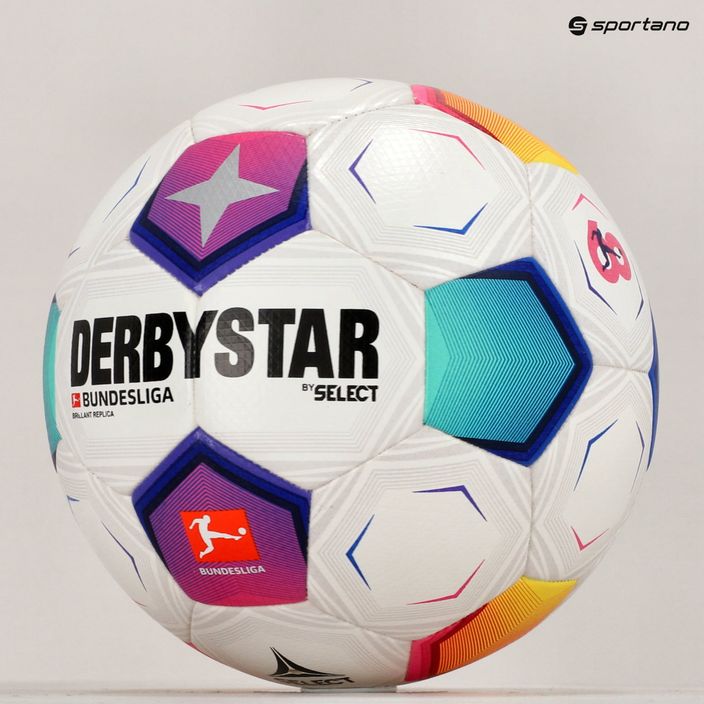 DERBYSTAR Bundesliga Brillant Replica labdarúgó v23 többszínű méret 4 5