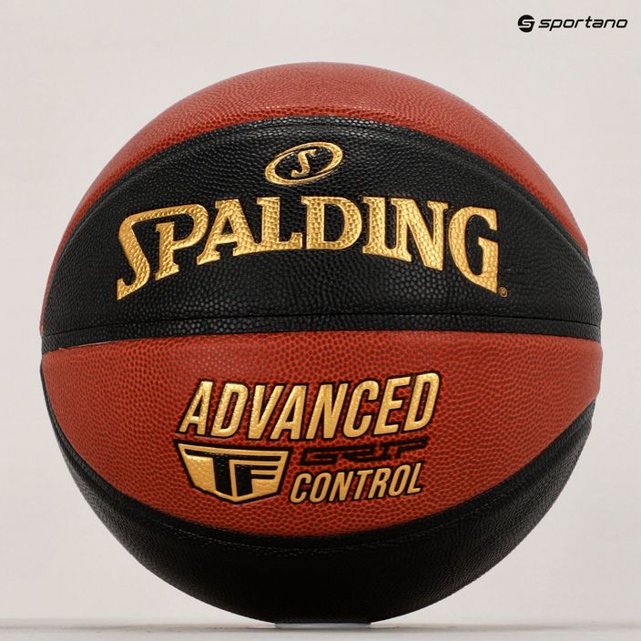 Spalding Advanced Grip Control kosárlabda fekete-narancs 76872Z 5