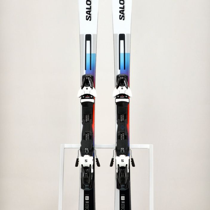 Salomon Addikt + Z12 GW downhill síléc fehér/fekete/pasztell neon kék 13