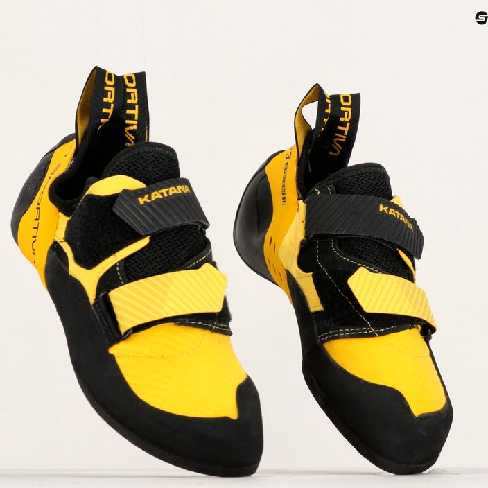 Férfi La Sportiva Katana hegymászócipő sárga/fekete 12