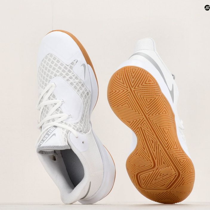 Nike Zoom Hyperspeed Court röplabdacipő SE fehér/metál ezüst gumi 8
