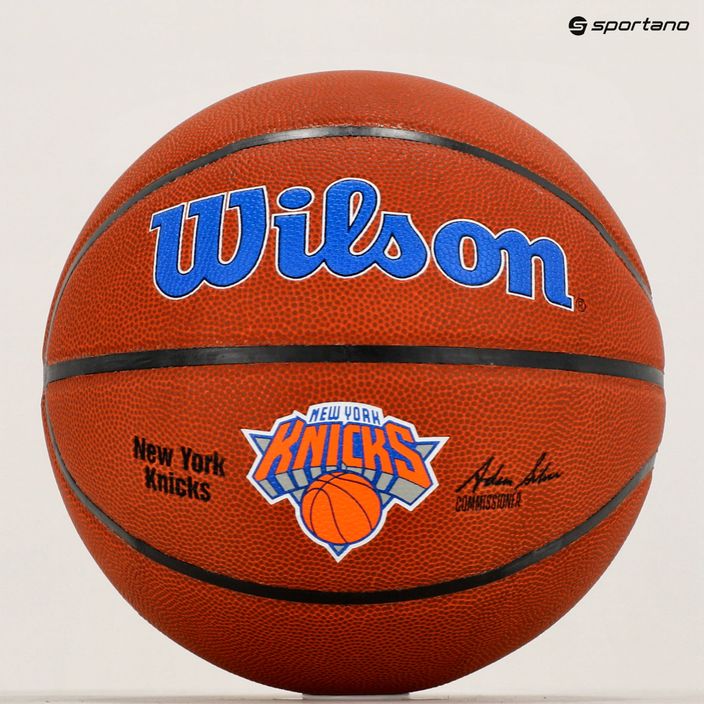 Wilson NBA Team Alliance New York Knicks kosárlabda barna WTB3100XBNYK 6