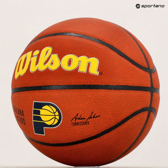 Wilson NBA Team Alliance Indiana Pacers barna kosárlabda WTB3100XBIND 6