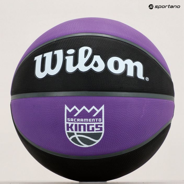 Wilson NBA Team Tribute Sacramento Kings kosárlabda lila WTB1300XBSAC 5