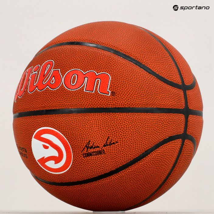 Wilson NBA Team Alliance Atlanta Hawks kosárlabda barna WTB3100XBATL 6