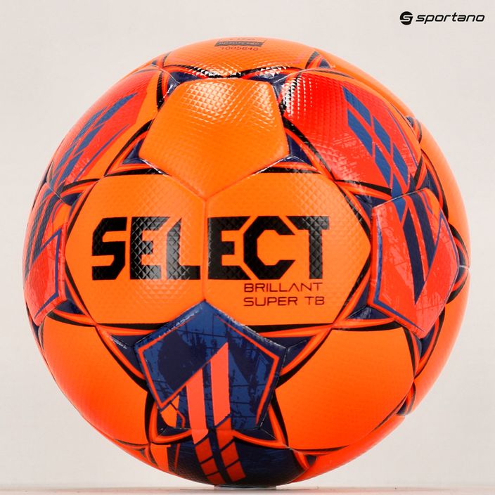 SELECT Brillant Super TB FIFA v23 narancssárga/piros 100025 méret 5 labdarúgás 5