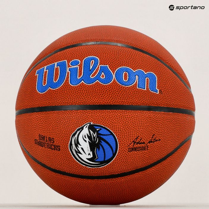 Wilson NBA Team Alliance Dallas Mavericks kosárlabda barna WTB3100XBDAL 6