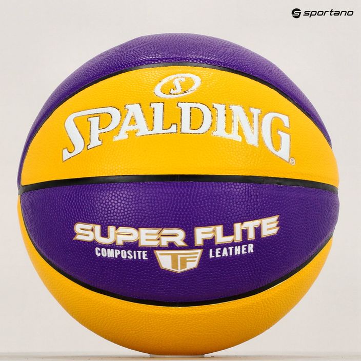 Spalding Super Elite lila kosárlabda 76930Z 5