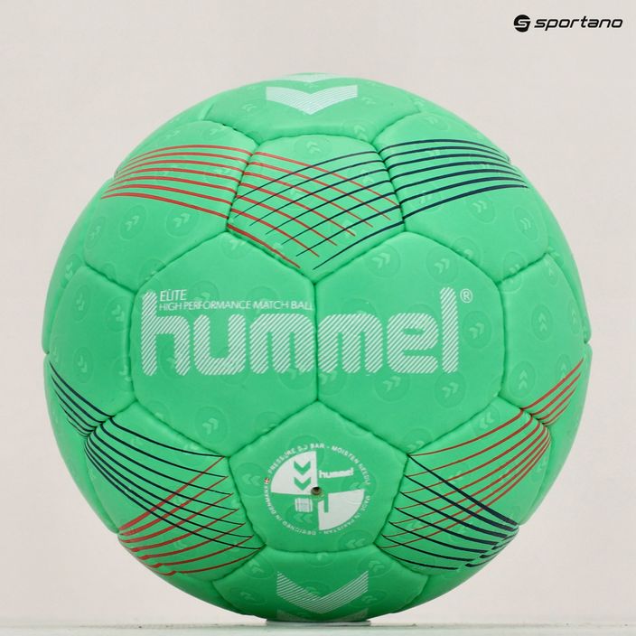 Hummel Elite HB kézilabda zöld/fehér/piros méret 1 5