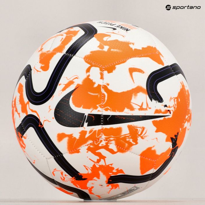Focilabda Nike Premier League Pitch white/total orange/black méret 5 8