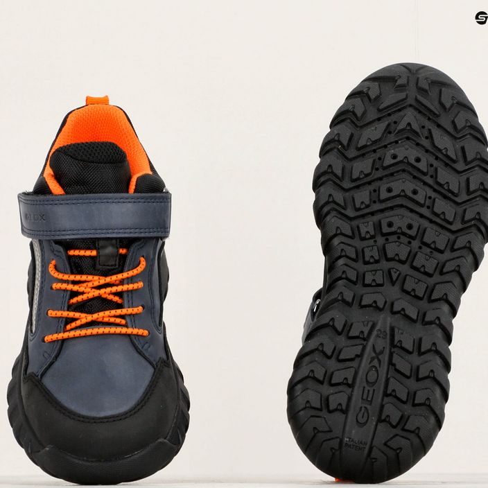Junior cipő Geox Simbyos Abx navy/blue/orange 8