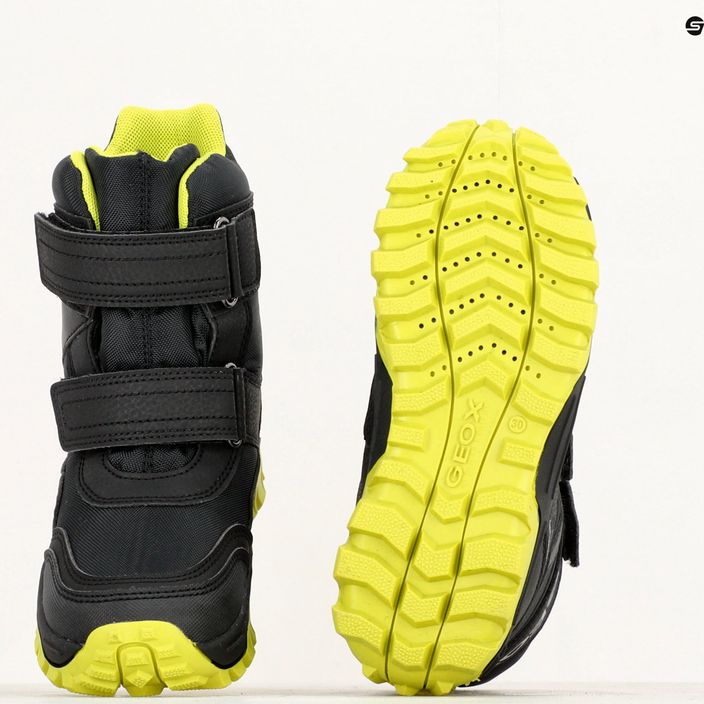 Junior cipő Geox Himalaya Abx black/light green 15