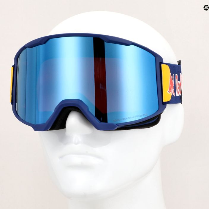 Red Bull SPECT Solo S3 sötétkék/kék/lila/kék tükrös síszemüveg 4