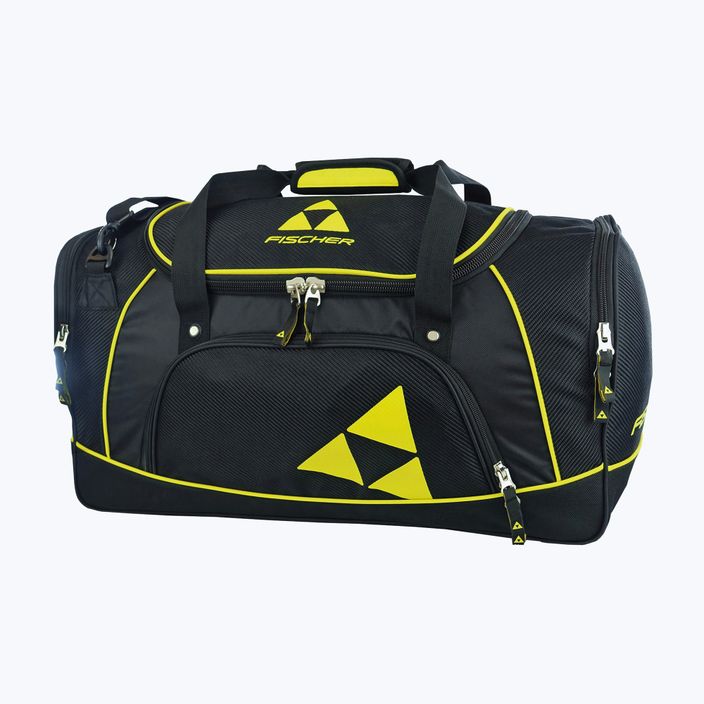 Fischer Team Sportbag 45L utazótáska fekete/sárga színben