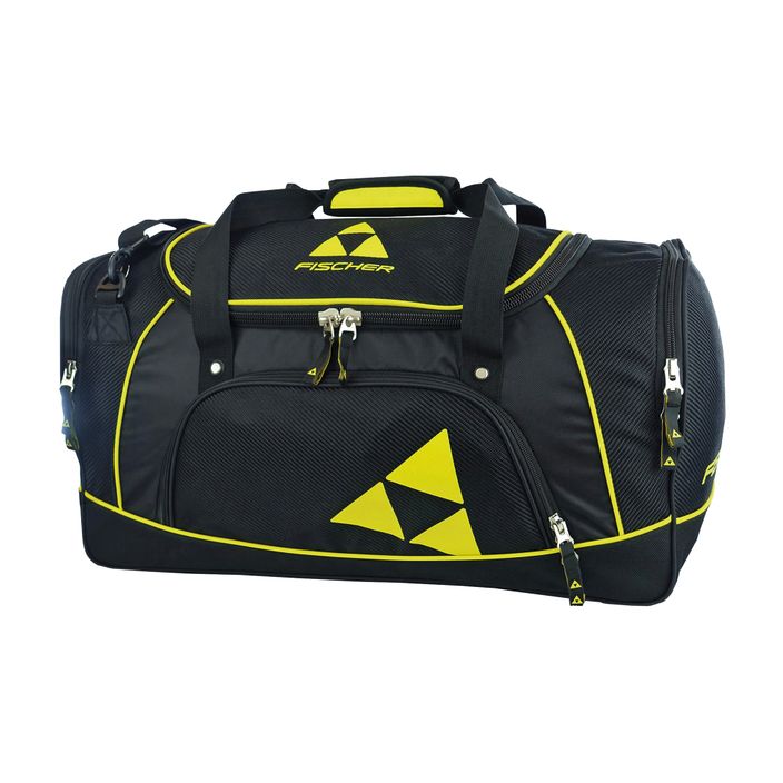 Fischer Team Sportbag 45L utazótáska fekete/sárga színben 2