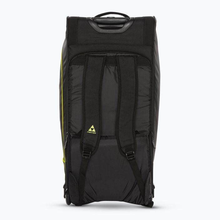 Fischer Team Sportduffel 100L utazótáska fekete/sárga 4